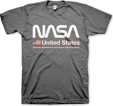 NASA United States T-Shirt Dark-Grey