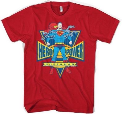 Superman World Hero T-Shirt Red