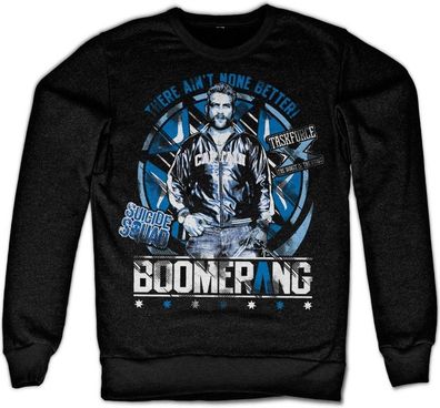 Suicide Squad Boomerang Sweatshirt Black