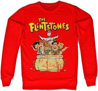 The Flintstones Sweatshirt Red