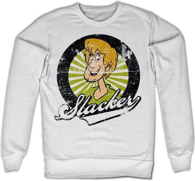 Scooby Doo Shaggy The Slacker Sweatshirt White