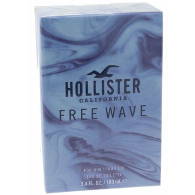 Hollister Free Wave Eau De Toilette Spray 100ml