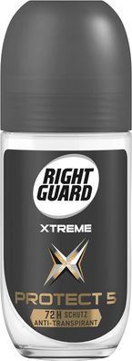 Right Guard Deo Roll-on Protect 5, 6er Pack (6 x 50 ml)