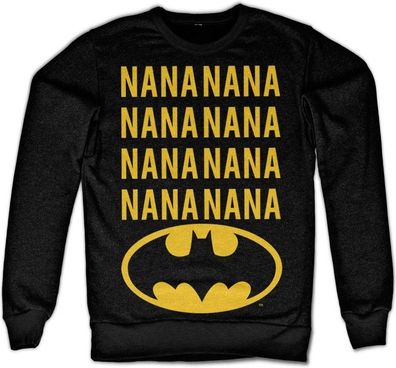 Batman NaNa Sweatshirt Black