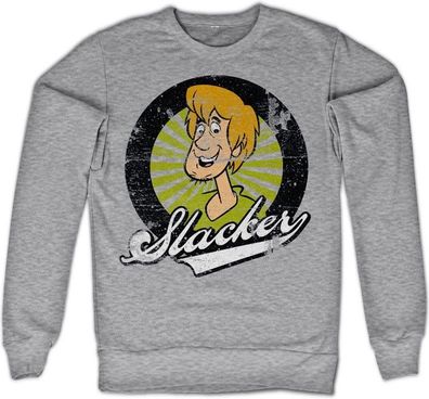 Scooby Doo Shaggy The Slacker Sweatshirt Heather-Grey