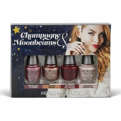 Morgan Taylor Champagne y Moonbeams Lote 4 Piezas