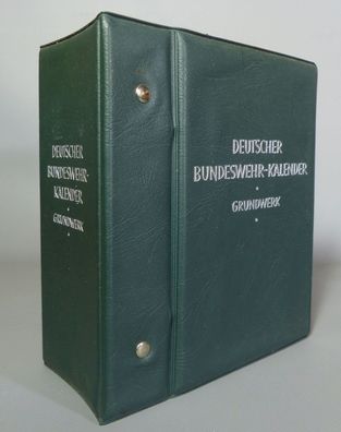 BW Bundeswehr BUND Ordner Mappe Deutscher Bundeswehr-Kalender Grundwerk