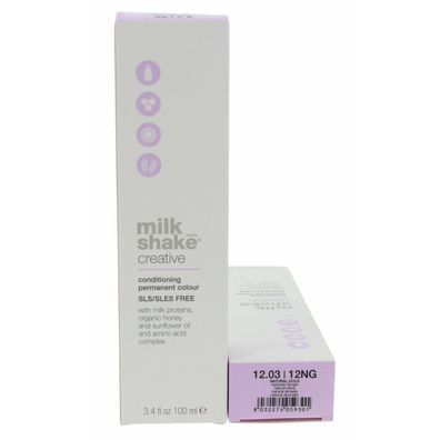 Milk Shake Creative Color 12.03 Natürliches Goldblond 3.4oz