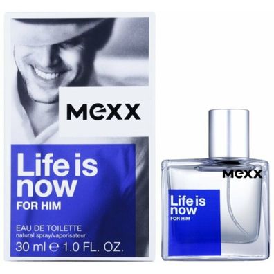 Mexx Life Is Now Herren Eau de Toilette Spray 30ml