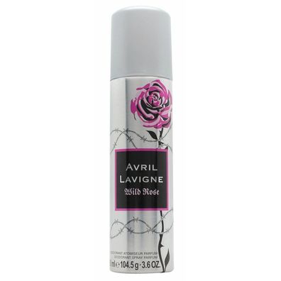 Avril Lavigne Wild Rose Deodorant Spray 150ml