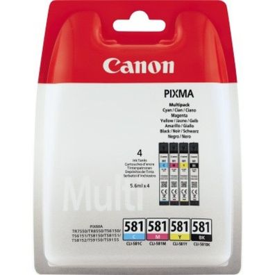 Canon Ink CLI-581 CLI581 Multipack (2103C004)