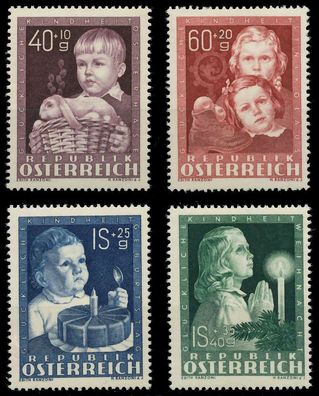 Österreich 1949 Nr 929-932 postfrisch X7077EE