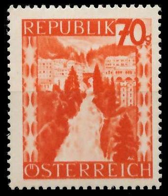 Österreich 1947 Nr 847 ungebraucht X70780A