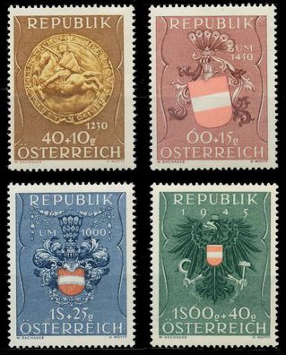 Österreich 1949 Nr 937-940 postfrisch X707862