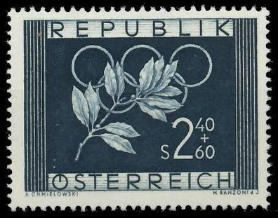 Österreich 1952 Nr 969 postfrisch X7078C2