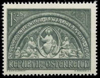 Österreich 1952 Nr 977 postfrisch X7078D2