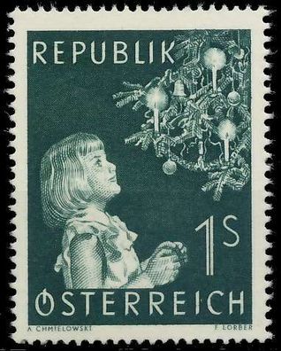 Österreich 1953 Nr 994 postfrisch X7078EA