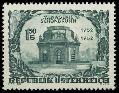 Österreich 1952 Nr 973 postfrisch X7078F6