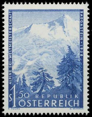 Österreich 1958 Nr 1040 postfrisch X7079E2