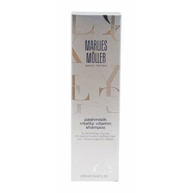 Marlies Moller Pashmisilk Vitalty Vitamin Shampoo 200ml