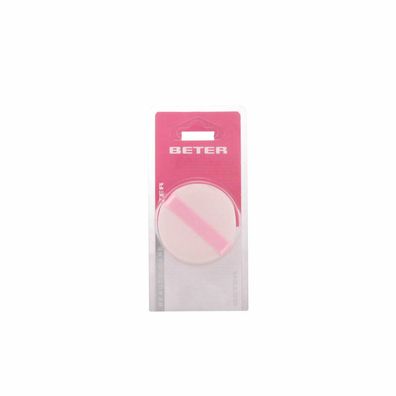 Beter Double Cosmetic Powder Puff In Cotton