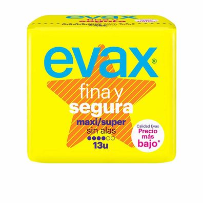 Evax Fina & Segura Maxi Damenbinden Ohne Flügeln 14 Einheiten