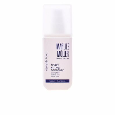 Marlies Moller Style And Hold Finally Strong Hairspray 125ml