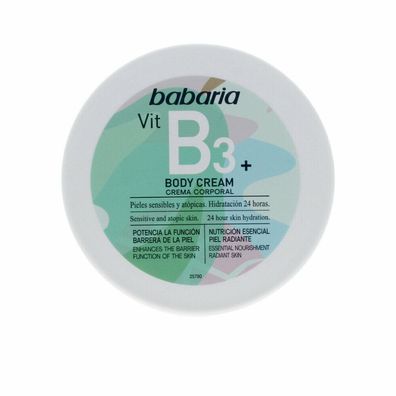Babaria Vitamin B3 Körpercreme 400ml