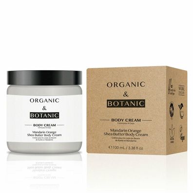 Organic & Botanic Mandarin Orange Shea Butter Body Cream 100ml