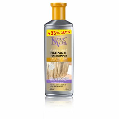 Naturvital Silver Blonde Mattifying Shampoo 400ml
