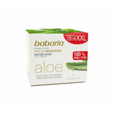Babaria Aloe Vera Nourishing Facial Cream Mature Skin 125ml