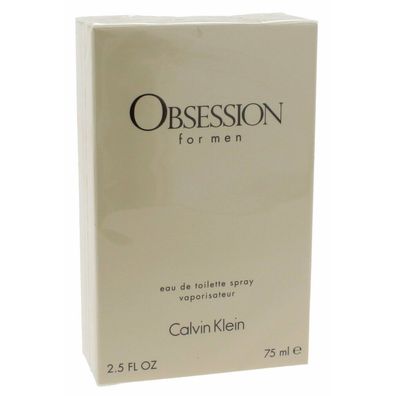 Calvin Klein Obsession Men Eau De Toilette 75ml