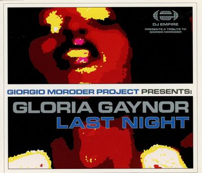 Maxi CD Cover Gloria Gaynor - Last Night
