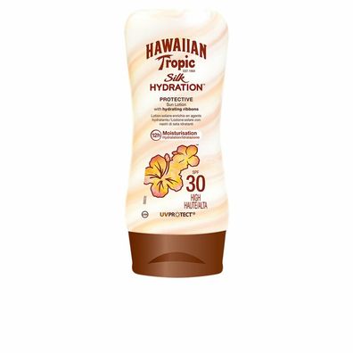 Hawaiian Tropic Silk Hydration Protective Sun Lotion Spf30 High 180ml