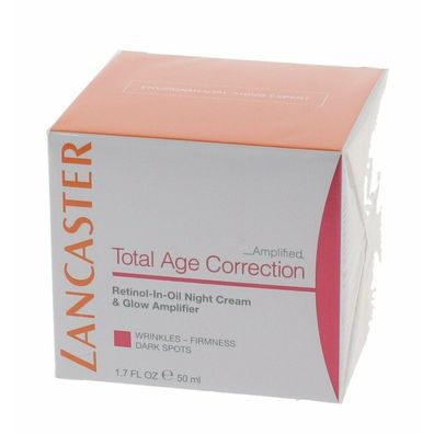 Lancaster Total Age Correction Retinol In Oil Night Cream 50ml