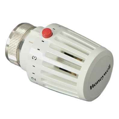 Honeywell Thermostatkopf mit rotem Sparknopf und Nullanschluss, M30x1,5, T1002B3W0