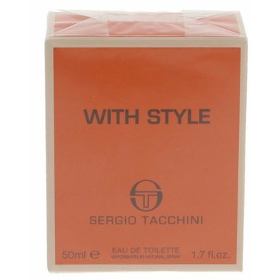 Sergio Tacchini With Style Eau De Toilette 50ml Spray