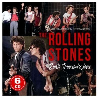 THE Rolling STONES Radio Transmissions / Radio Broadcasts 6CD‘s