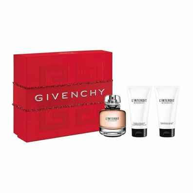Givenchy L'Interdit Eau de Parfum 80ml + Body Lotion 75ml + Shower Gel