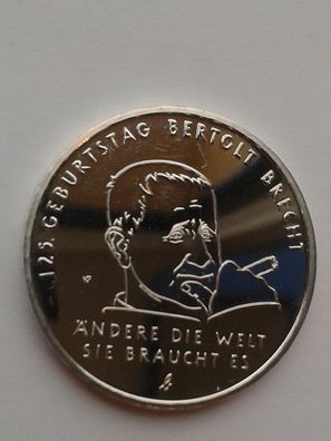 Original 20 euro 2023 PP Bertold Brecht 925er Sterlingsilber