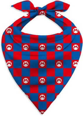 Nintendo Super Mario - Mario Pattern Schal Red