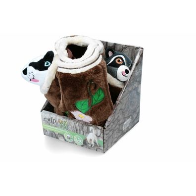 AFP Dig it - Tree Trunk Burrow - M with 2 cute toys