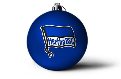 Hertha BSC Weihnachtskugeln Mini 10er-Set Fussball