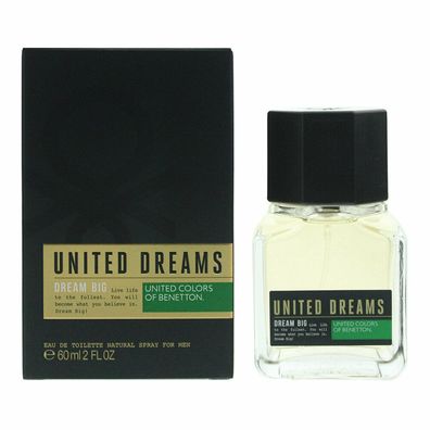 Benetton United Dreams Dream Big for Men Eau de Toilette 60ml Spray