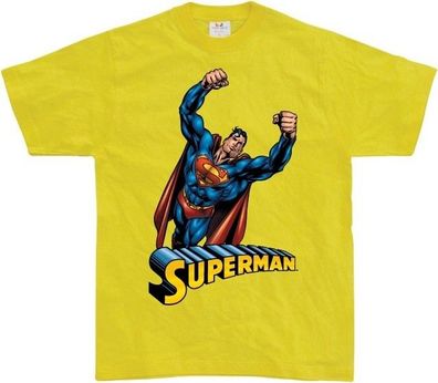 Superman Flying T-Shirt Yellow
