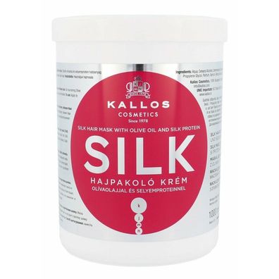 Kallos KJMN Silk Hair Cream Mask with Olive Oil and Silk Protein