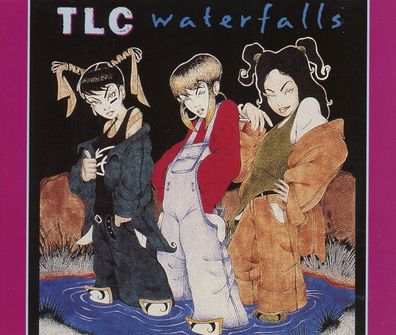 Maxi CD Cover TLC - Waterfalls