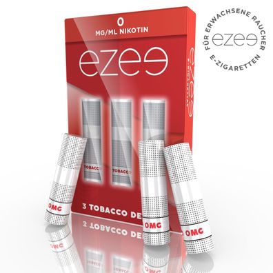 Ezee E-Zigarette Depots/ Filter - 0-12-20 mg Nikotin - Tabakgeschmack