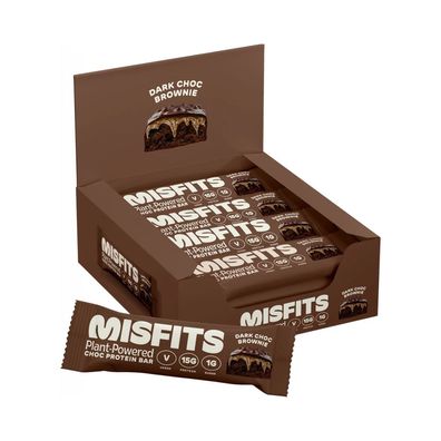 Misfits Vegan Protein Bar (12x45g) Dark Choc Brownie
