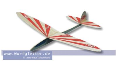 Aero Naut Modellbau Dixi 2 Balsaholz-Wurfgleiter Bausatz Wurfgleiter 1001/00